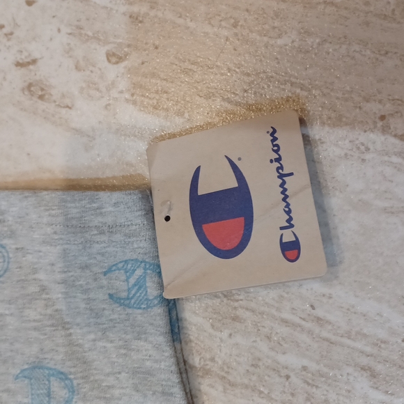 NWT Champion Gray Cropped Tee - Picture 4 of 6